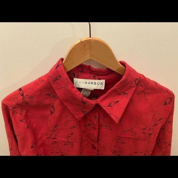 Sag harbor Top With  floral Classy design size 16 - Picture 2 of 8